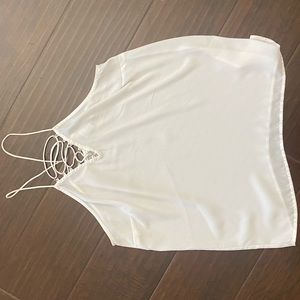 NY & Co. White Blouse